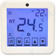 WSK9H - сенсорный универсальный пульт управления 2-х или 4-х трубным фанкойлом